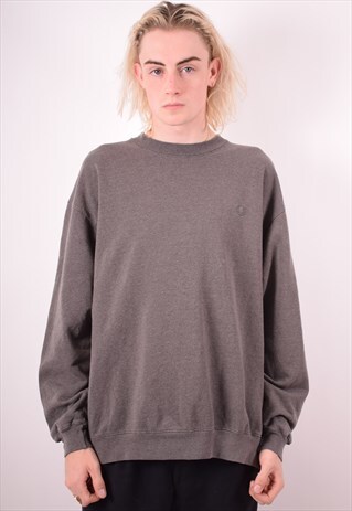 CHAMPION MENS VINTAGE SWEATSHIRT JUMPER XXL GREY 90S
