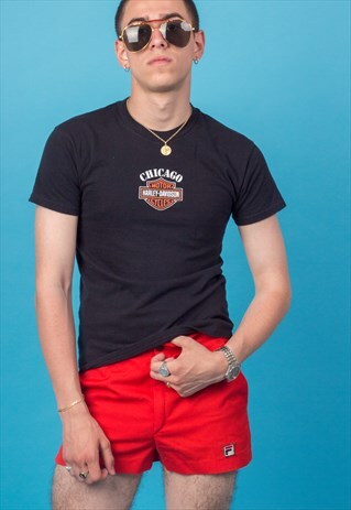 FILA RED TENNIS SHORTS