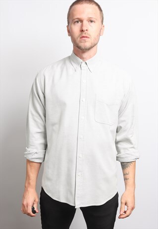 VINTAGE COTTON SHIRT GREY