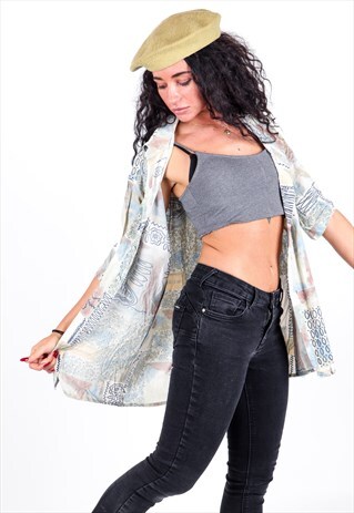 VINTAGE PATTERNED SHIRT S1112