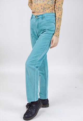 VINTAGE 90S RIFLE MINT GREEN JEANS