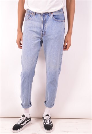 LEVI'S 534 MENS VINTAGE JEANS W32 L28 BLUE 90S