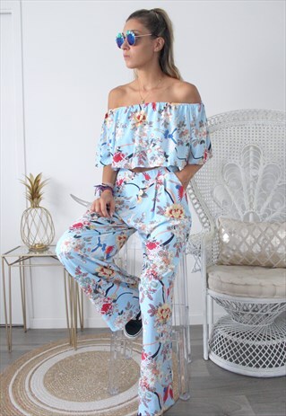 CO-ORDINATES TOP AND TROUSERS