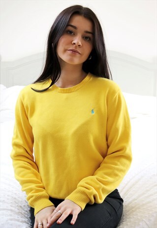 YELLOW RALPH LAUREN SWEATSHIRT