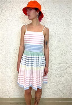 Vintage RALPH LAUREN striped dress