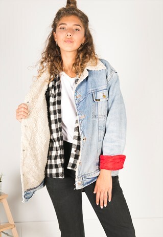 VINTAGE 80S LEE WINTER SHEEPSKIN JACKET / R2200C405