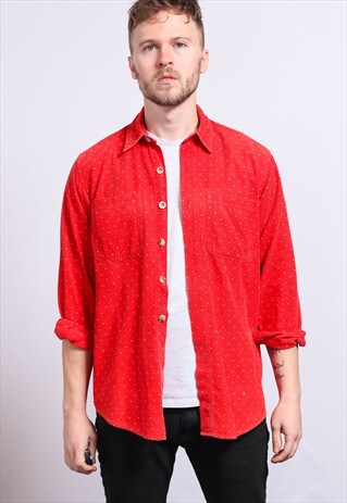 VINTAGE CORDUROY CORD SHIRT