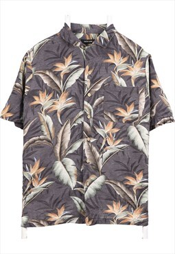 Vintage 90's Pierre Cardin Shirt Hawaiian Pattern Short