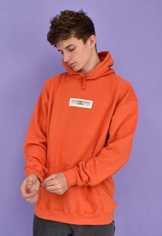 G&G UNISEX ORANGE ORIGINAL PATCH HOOD