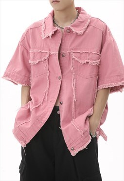 Men's frayed denim jacket SS2023 VOL.3