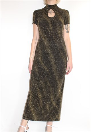GLITTER PARTY WEAR LONG DRESS