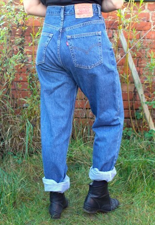 VINTAGE 90S LEVI'S MOM JEANS - SIZE 12 - USA - HIGH WAIST