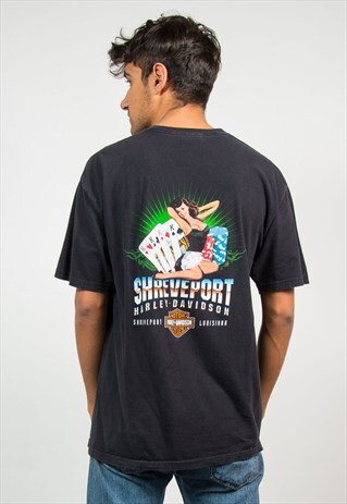 VINTAGE HARLEY DAVIDSON T-SHIRT FAT BOY