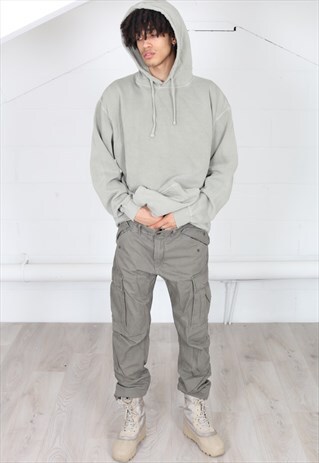 COSMIC SAINT GRANITE WASHED UNISEX HOODY