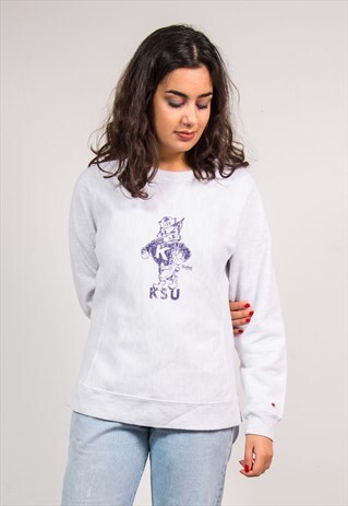 90'S CHAMPION REVERSE WEAVE KANSAS STATE WILDCATS SWEATER