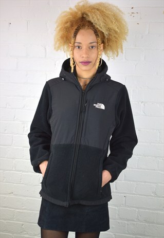 VINTAGE 90'S NORTH FACE HOODED FLEECE