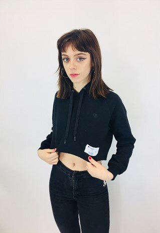 CHAMPION CROPPED HOODIE