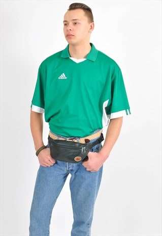 VINTAGE 90'S POLO SHIRT IN GREEN