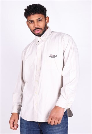 VINTAGE RALPH LAUREN POLO JEANS SHIRT S1475