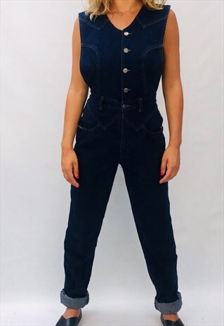 VINTAGE 90S DENIM DUNGAREES
