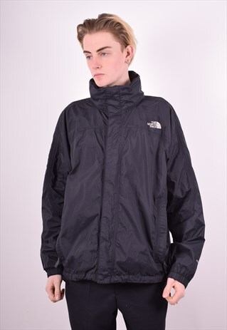 THE NORTH FACE MENS VINTAGE JACKET LARGE BLACK 90S