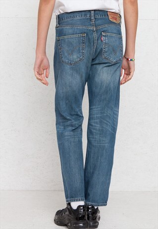VINTAGE BLUE LEVI'S 501 FIT DENIM JEANS