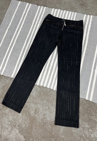 Vintage Versace Jeans Couture Stripped Trousers Pants