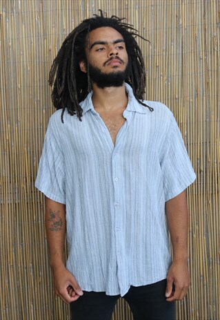VINTAGE LINEN FESTIVAL SHIRT