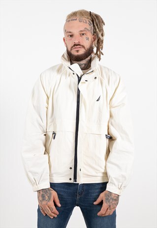 VINTAGE 80S RARE NAUTICA CASUAL JACKET / S8935