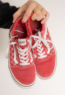 Vintage Red VANS Sneakers