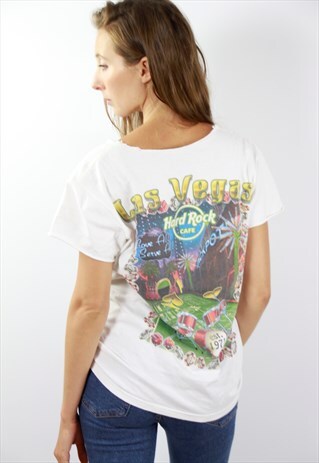 HARD ROCK CAFE LAS VEGAS T-SHIRT HARD ROCK TOP