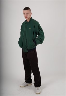 1980s Chemise Lacoste bomber jacket in Green  