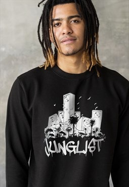 Junglist Sound System Sweatshirt Jumper Urban Jungle Men Top