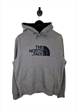 Men's The North Face Hoodie In Grey Size Large