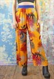 GOLD BOTANICS CROP TROUSERS & TOP CO-ORDINATES 