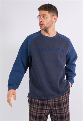 VINTAGE NAUTICA SPELL OUT SWEATSHIRT