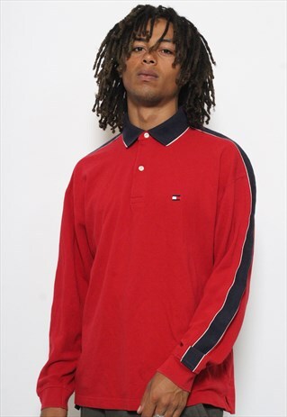 VINTAGE TOMMY HILFIGER RUGBY SHIRT