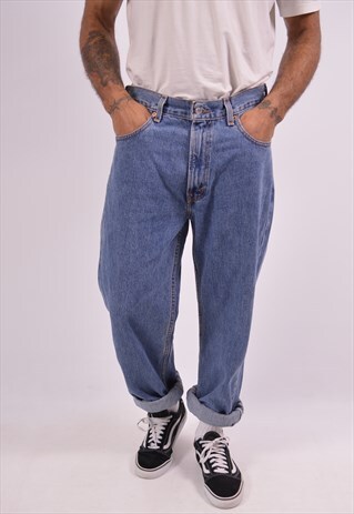 LEVI'S 550 MENS VINTAGE JEANS W34 L34 BLUE 90S