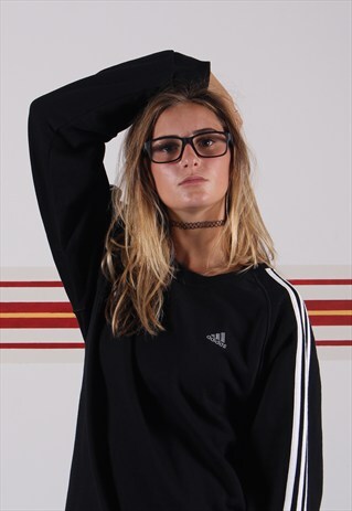 THREE STRIPES ADIDAS SWEATSHIRT