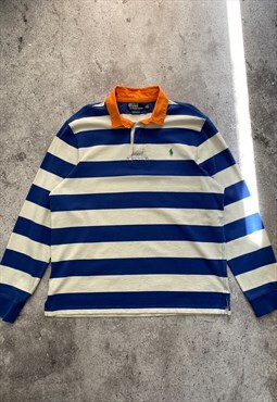 Vintage Polo Ralph Lauren 90s Rugby Longsleeve Polo Shirt