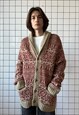 Vintage POLO RALPH LAUREN Cardigan Shawl Knit Sweater Aztec