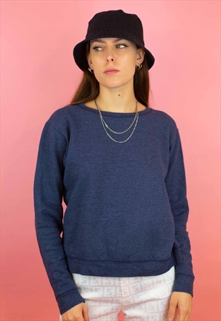 VINTAGE SWEATSHIRT IN DARK BLUE