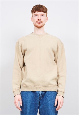 VINTAGE 90'S REEBOK BEIGE SWEATER