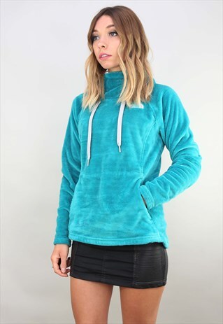 VINTAGE RETRO THE NORTH FACE FLEECE HOODIE