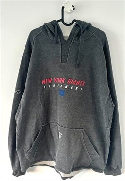 Vintage Reebok New York giants grey NFL hoodie XL 90s