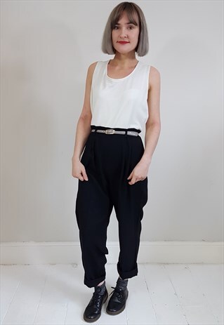 VINTAGE 90'S TWO TONE VEST JUMPSUIT