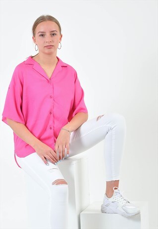 VINTAGE 90'S BLOUSE IN PINK
