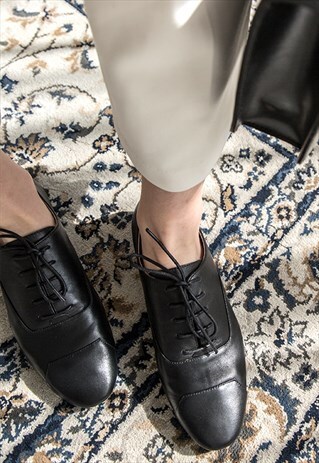 GENUINE LEATHER OXFORD SHOES