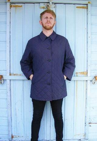 VINTAGE QUILTED BURBERRY COAT