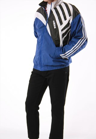90S VINTAGE VTG RARE ADIDAS SHELL JACKET 13889